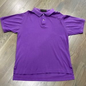 Men’s Large 100% Cotton Short Sleeve Polo